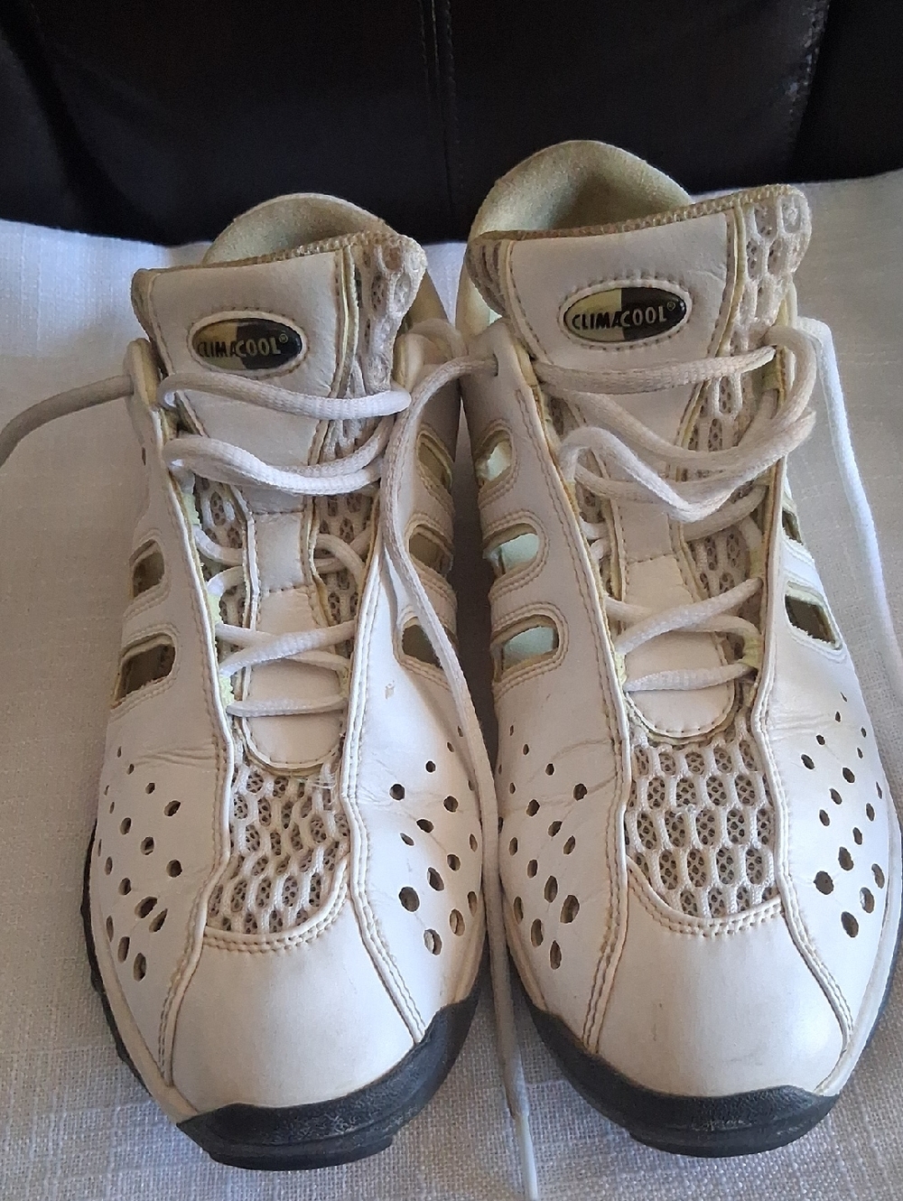 Climacool White Athletic Sneakers